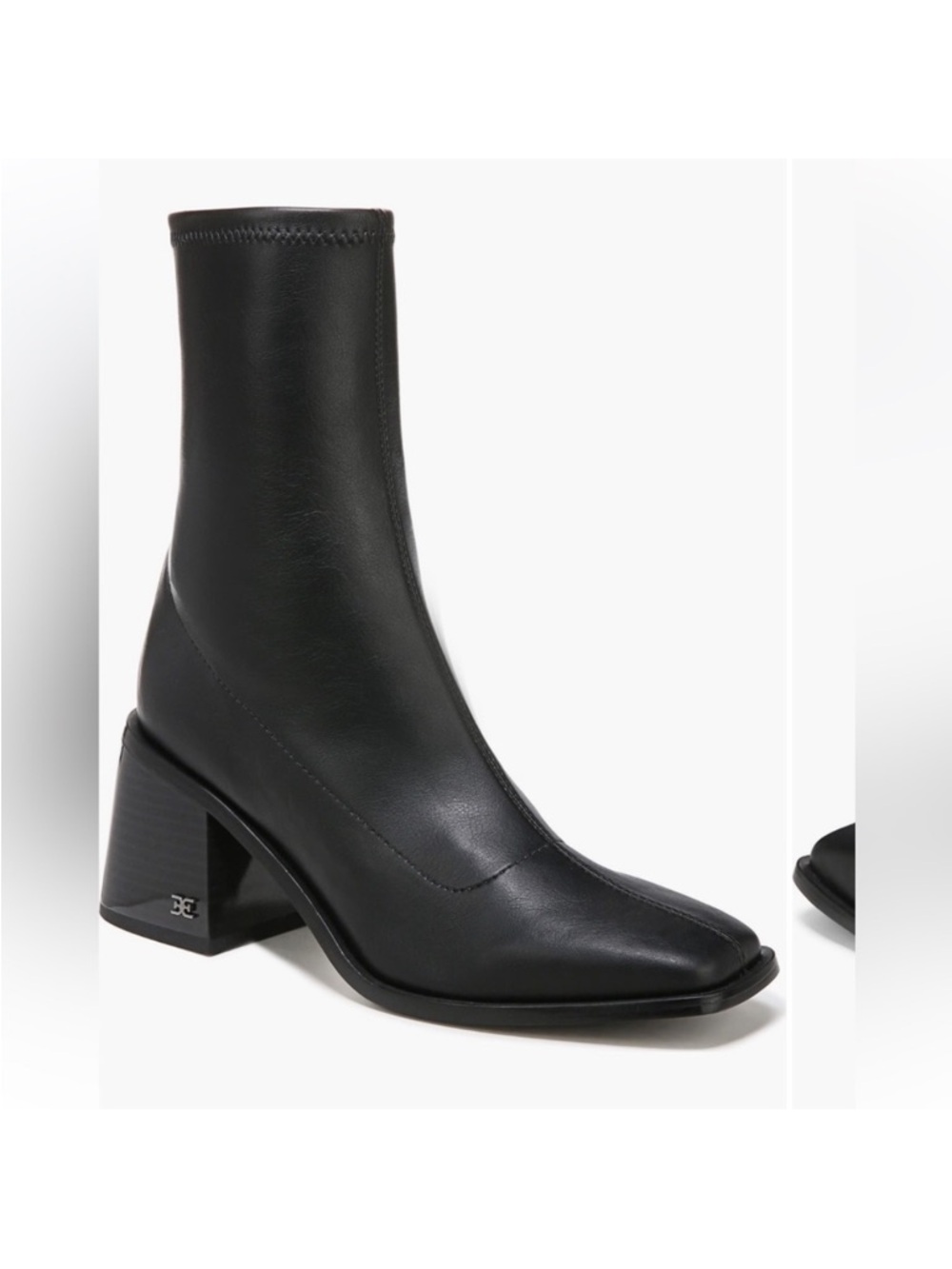 Black Sam Edelman Sock Boot